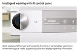 Samsung 7 kg, 5 Star, AI Control, Wi-Fi, Digital Inverter, Motor, Fully-Automatic Front Load Washing Machine (WW70T502NAN1TL, Hygiene Steam, Inox)