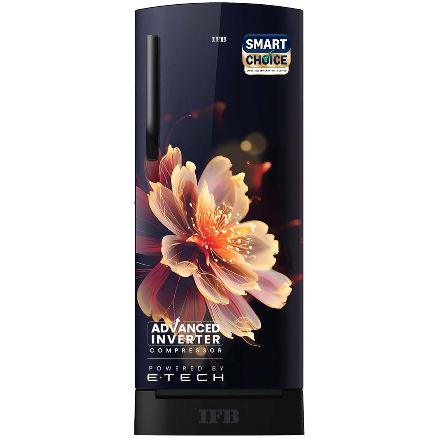 IFB Smart Choice 197L 5 Star Direct-Cool Single Door Refrigerator with Advanced Inverter Compressor (IFBDC-2235DBMED,Mystic Blossom Blue) Extraordinary Storage with Humidity Controller, Base drawer