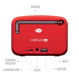 Saregama Carvaan Mini Hindi 2.0- Music Player with Bluetooth/FM/AM/AUX (Sunset Red)