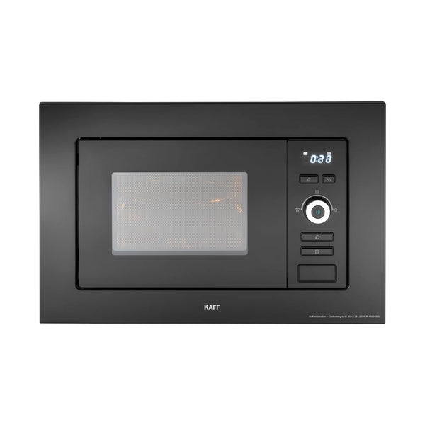 Kaff KMW 5PJ Builtin Microwave Oven for Kitchen 20 Litre with Child Lock Digital Clock & Time Display  Microwave Grill Defrost & Combination Programming Mode Black