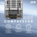 IFB 197L 5 Star Direct Cool Single Door Refrigerator (2024 Model, IFBDC-2235DBSE, Brush Grey, Advanced Inverter Compressor, Extraordinary Storage with Humidity Controller)