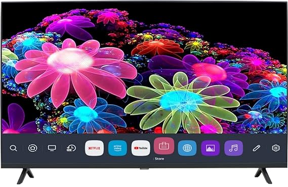 AKAI 109 cm (43) Frameless Full HD Smart Google LED TV AL43GS-SFWS (Black)