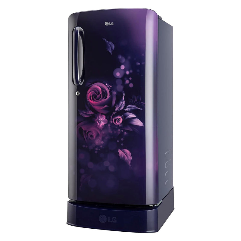 LG 185 L 5 Star Inverter Direct-Cool Single Door Refrigerator (GL-D201ASEU)