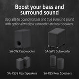 Sony New Launch Bravia Theatre Bar 8 Premium Soundbar Home Theatre System for TV with 360 Spatial Sound Mapping, HDMI, IMAX, Dolby Atmos/DTSX(HT-A8000) -Black