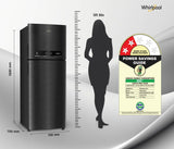 Whirlpool 411L 2 Star IntelliFresh Convertible Inverter Frost Free Double Door Refrigerator (IF INV CNV 455 Steel Onyx-Z, 2s)