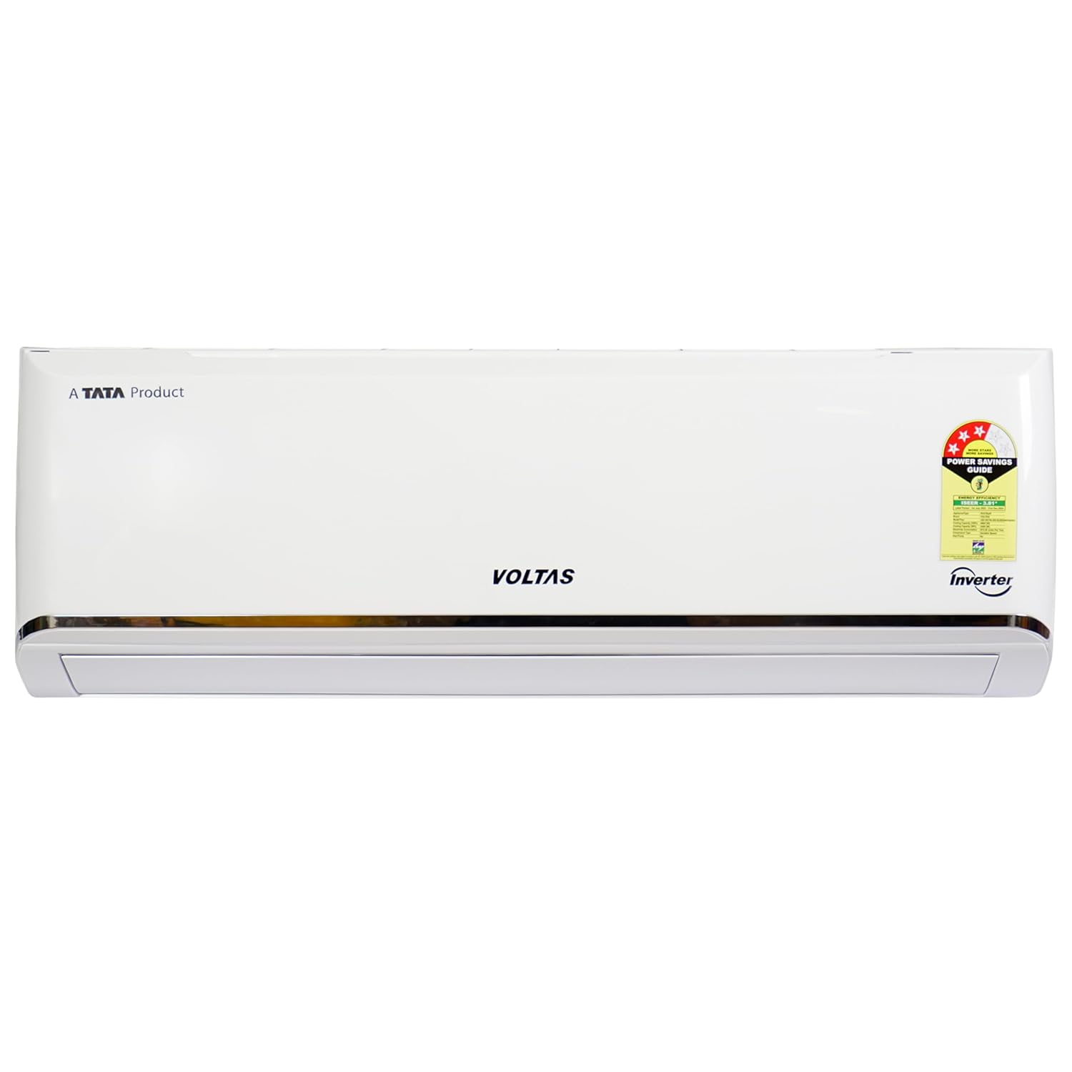 Voltas 1.5 Ton 3 Star Inverter Split AC (Copper, 4-in-1 Adjustable Mode, Anti-dust Filter, 2024 Model, ?183V VECTRA ZEN SILVER, White)