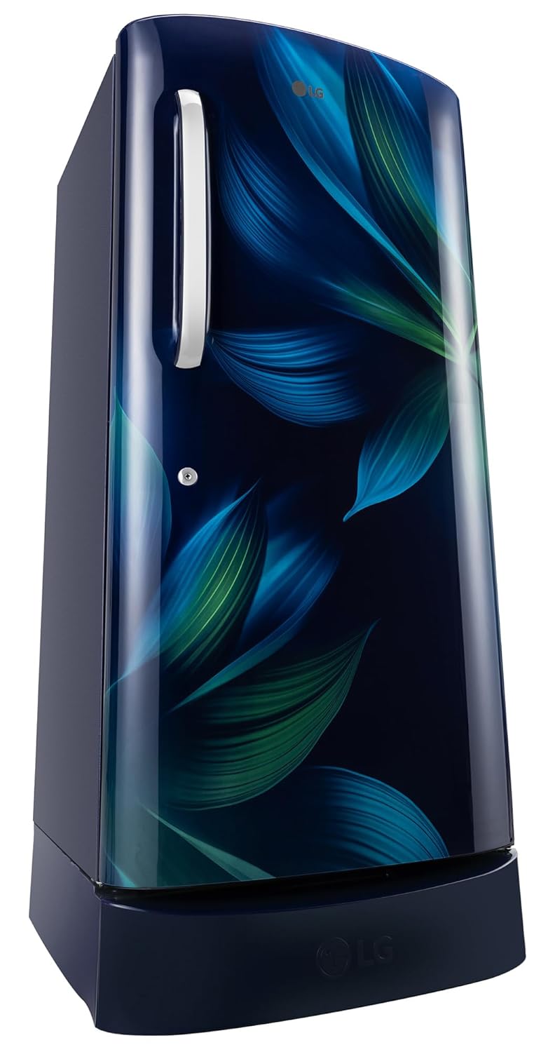 LG 210 L, 5 Star, Direct Cool, Smart Inverter Compressor, Single Door Refrigerator(GL-D231ABAU)