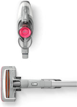 Philips Versuni SpeedPro Wireless Vacuum Cleaner - Cordless Handheld Vacuum Cleaner with 180 Degree Suction Nozzle - Up to 30 Minutes Cleaning Power (FC6723/01) White