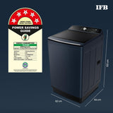 IFB 11 Kg 5 Star with DeepClean® Technology, AI Powered, Fully Automatic Top Load Washing Machine (TL111RB2SN, PowerSteam®, Inbuilt Heater, 5D Wash, Aqua Energie, Royal Blue)