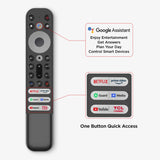 TCL 215 cm (85 inches) 4K Ultra HD Smart QD-Mini LED Google TV 85C755 (Black)
