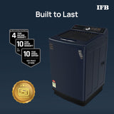 IFB 10 kg 5 Star with DeepClean Technology, PowerSteam, AI Powered,Aqua Energie Fully Automatic Top Load Washing Machine with In-built Heater Grey, Black (TL-S4RBS 10.0 KG AQUA)