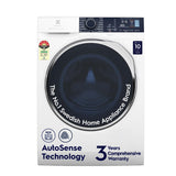 Electrolux 9 Kg/6 Kg Fully Automatic Front Load Washer Dryer Combo (UltimateCare 500, EWW9024P5WB, SensiCare System, White) | Open Box like New |