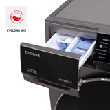 TOSHIBA 11/7 Kg Inverter Fully Automatic Front Loading Washing Dryer (TWD-BK120M4-IND(SK), Premium Silver)
