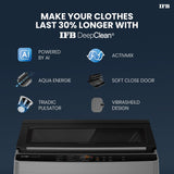 IFB 6.5 Kg 5 Star with Deep Clean® Technology, AI Powered, Fully Automatic Top Load Washing Machine (TL650MG1, ActivMix, Aqua Energie, Med Grey)