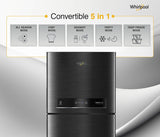 Whirlpool 411L 2 Star IntelliFresh Convertible Inverter Frost Free Double Door Refrigerator (IF INV CNV 455 Steel Onyx-Z, 2s)