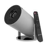Zebronics PixaPlay® 73 Android Smart Projector, 720p Native, Support 4K, OTT Apps (Netflix, PrimeVideo, Hotstar), 200° Rotatable, 3700 Lumens, Auto Keystone, Miracast, 3W Speaker, 130" Screen, WiFi|BT