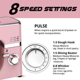 Inalsa Stand Mixer Kratos Plus Pink