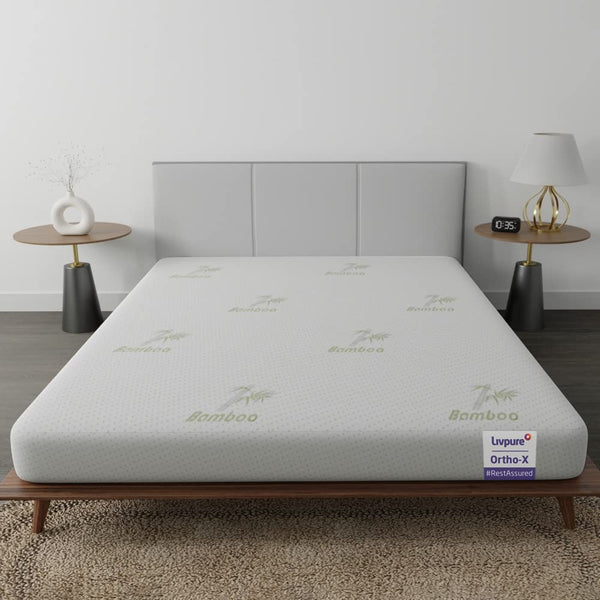 Livpure Regal Advanced Memory Foam Latex Mattress Califirnia King Size 84x72x6