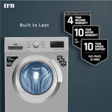 IFB 6 Kg 5 Star Front Load Washing Machine 2X Power Steam (NEO DIVA SXS 6010, Silver, In-built Heater)