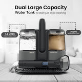 INALSA Carpet Cleaner Machine|Upholstery Cleaner 3 in 1 Function|Wet Spot Cleaner & Stain Remover|Portable Carpet and Upholstery Cleaner, with Replacement Heads, Pet Stain Vacuum (MasterVac Clean)