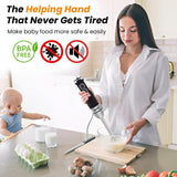 INALSA Hand Blender Mixer|1350W Pure Copper Motor|Low Noise|20 Speed Control with Digital Display|Turbo Function|BPA Free|Anti-Splash|Stainless Steel Rod & Blades|2 Yr Warranty,Robot Inox 1350 S