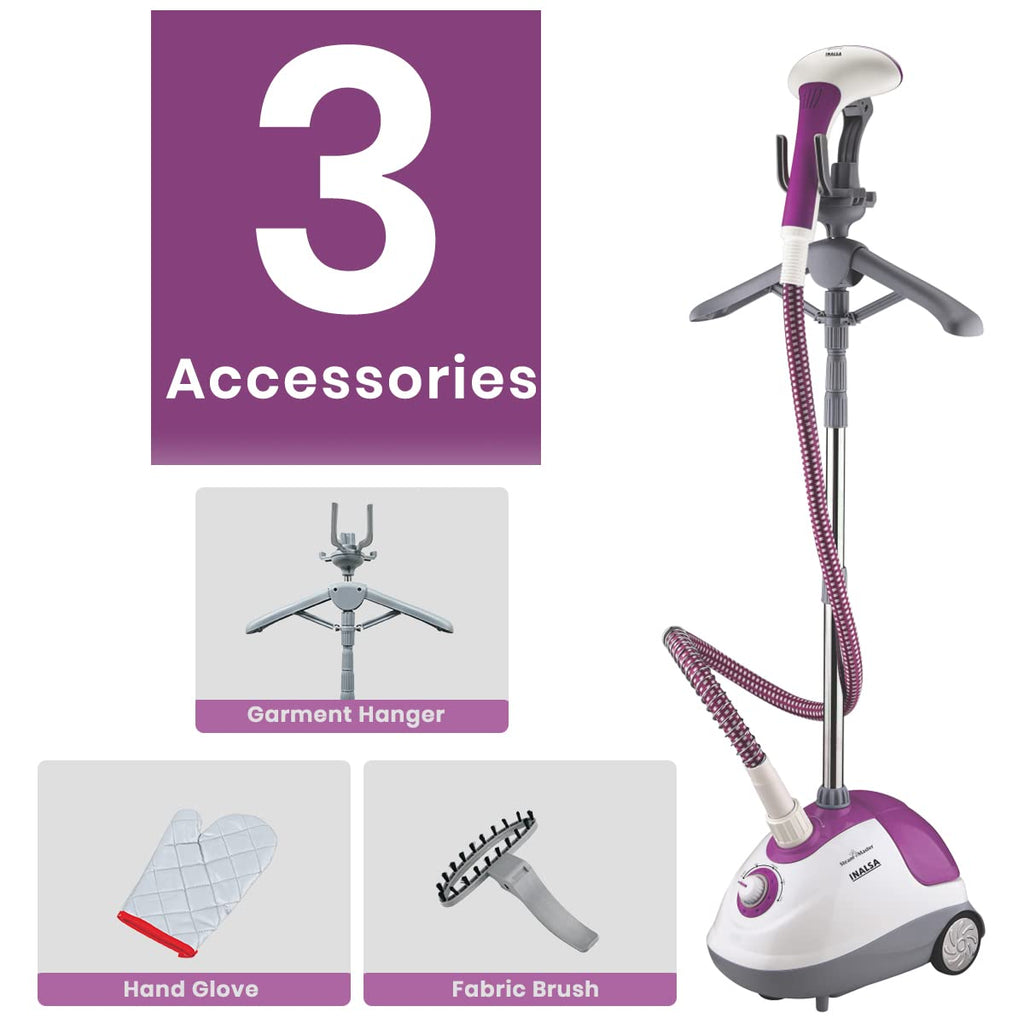 Buy Inalsa Standing Garment Steamer Steam Master 1700 Watts