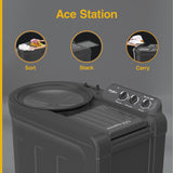 Whirlpool 7.5 kg 5 Star, Ace Wash Station Semi Automatic Top Load Grey (Touched Up)