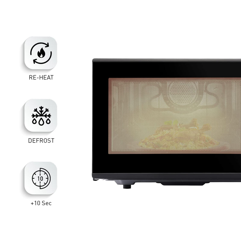 Panasonic 27L Convection Microwave Oven(NN-CT645BFDG,,Black Mirror, 360° Heat Wrap, Magic Grill)