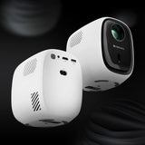 ZEBRONICS PIXAPLAY 53, Smart Vertical Projector, 3500 Lumens, 4K Support, 120 Inch Screen Size, Auto Focus, Auto Keystone, Bluetooth, HDMI, USB, WiFi, 1080p Support, APP Support, Miracast