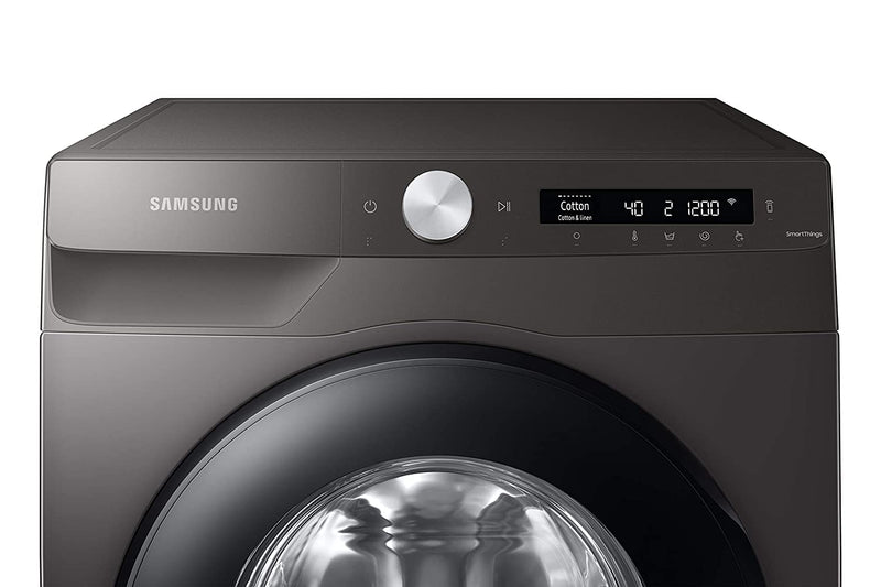 Samsung 7 kg, 5 Star, AI Control, Wi-Fi, Digital Inverter, Motor, Fully-Automatic Front Load Washing Machine (WW70T502NAN1TL, Hygiene Steam, Inox)