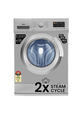 IFB 6 Kg 5 Star Front Load Washing Machine 2X Power Steam (NEO DIVA SXS 6010, Silver, In-built Heater)