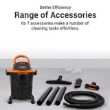 EUREKA Vacuum Cleaner Wet n Dry Zeal Accessories missing