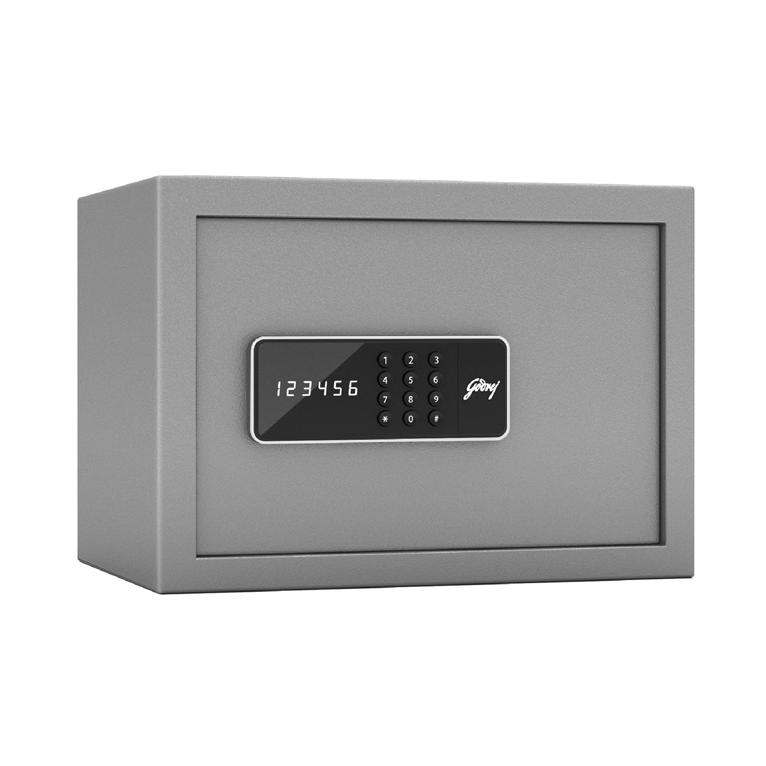 Godrej Security Solutions Forte Pro 15 Litres Safe Locker for Home & Office with Mechanical Key Lock (Grey)