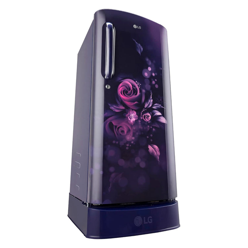 LG 185 L 5 Star Inverter Direct-Cool Single Door Refrigerator (GL-D201ASEU)