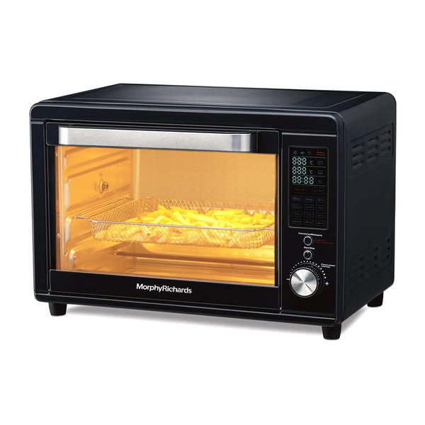 Morphy Richards Digital Otg Oven For Kitchen 29 Litre Oven Toaster Griller W 13 Preset Menu|Rotisserie,Convection W/In-Built Air-Fryer & Dehydrator Function,Deep Blue-2000 W