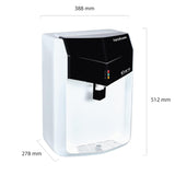 Hindware Elara Reverse Osmosis + RO+UV+UF+Mineral Fortification Water Purifier, 7 Litre (White & Black)