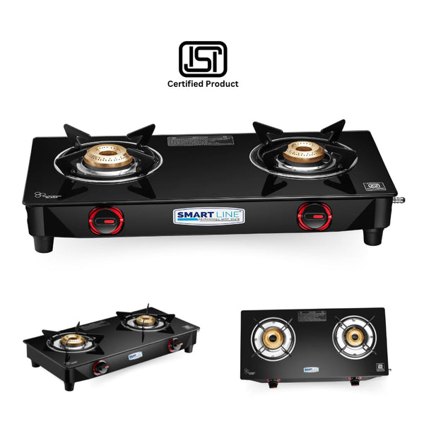 SMART LINE 2 BURNER Manual Ignition Cooktop