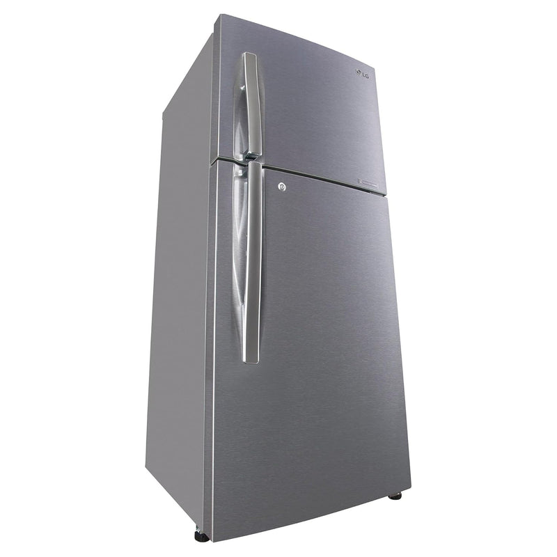 LG 240 L 3 Star Frost-Free Smart Inverter Double Door Refrigerator (GL-S292RDSX, Dazzle Steel, Convertible & Multi Air Flow Cooling)