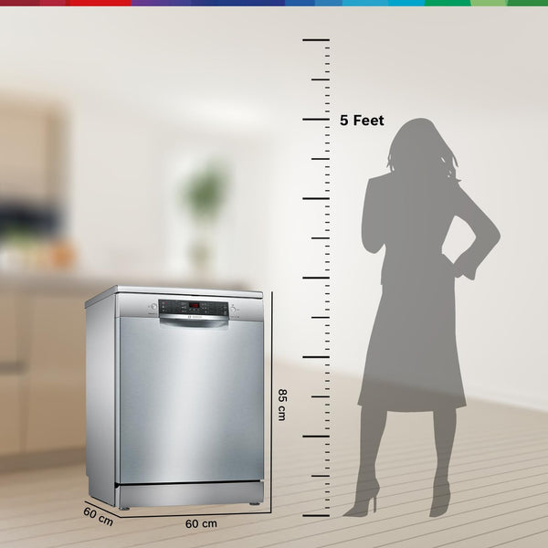 IFB 15 Place Settings with DeepClean® Technology Freestanding Dishwasher (Neptune VX15, Dark Silver, 70° Hot Water Wash with Hygienic Steam Drying, Perfect for Indian Utensils)
