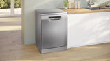 Bosch 15 Place Series-6 Settings free-standing Dishwasher 60 cm Brushed steel anti-fingerprint,with Wi-Fi Dishwasher, (SMS6HMI00I, Silver)