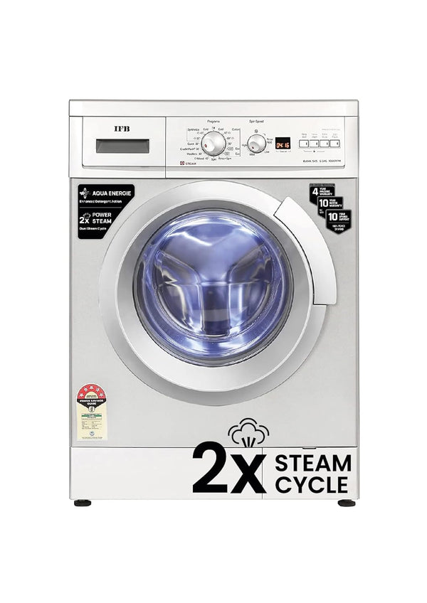 IFB 6.5 Kg 5 Star Fully Automatic Front Load Washing Machine 2X Power Steam (ELENA SXS 6510)