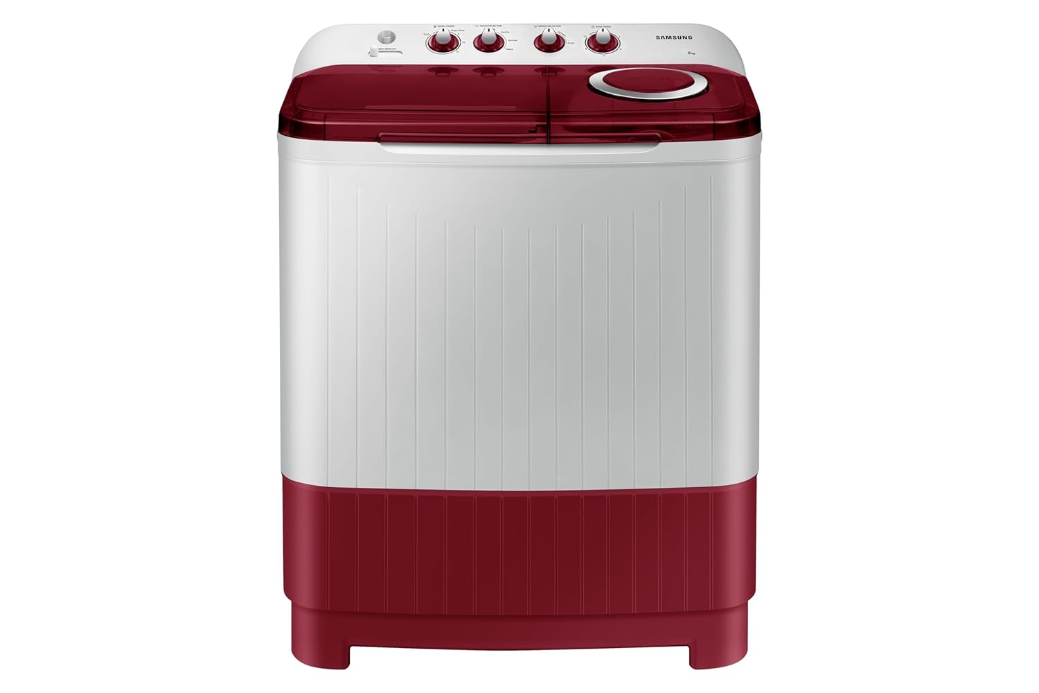 Samsung 8 kg, 5 star, Semi-Automatic Top Load Washing Machine (WT80C4000RR/TL, Air Turbo Drying)
