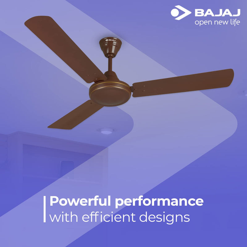 Bajaj Brezza 425 1200 Mm Ceiling Fan Brown