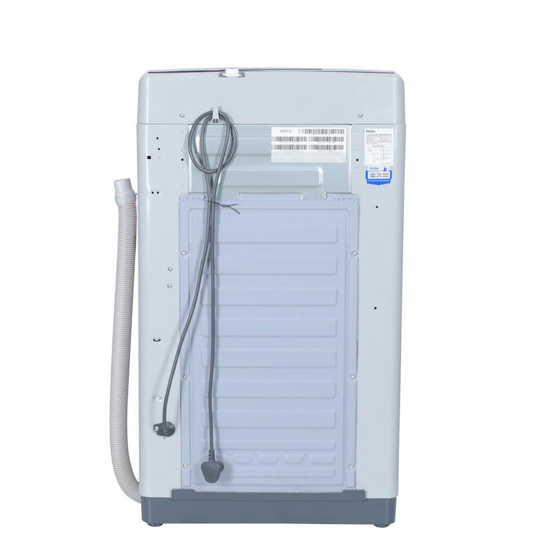 Haier 6 kg 5 Star Oceanus Wave Drum Washing Machine Fully Automatic Top Load (HWM60-AE, Moonlight Silver)