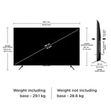 TCL 189 cm (75 inches) 4K Ultra HD Smart QD-Mini LED Google TV 75C755 (Black)