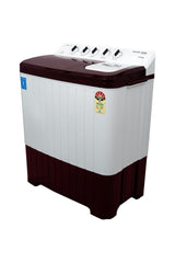 Voltas Beko by A Tata Product 7 kg 5 Star Semi Automatic Top Load Washing Machine Burgundy 2024 (WM- WTT70UHA/BRSSWH)