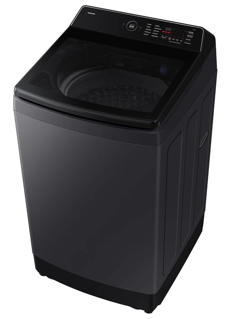 Samsung 12 Kg, 5 Star, Fully-Automatic Top Load Washing Machine (WA80F12S5CTL, Deep Charcoal)