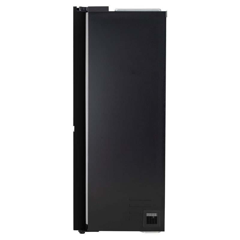 LG 655 L Frost Free Side by Side Refrigerator with Smart Inverter Compressor, Express Freeze & Multi Air-Flow (Dazzle Steel, GL-B257HDSY)