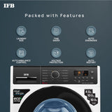 IFB 6.5 Kg 5 Star Front Load Washing Machine 2X Power Steam (ELENA ZWS 6510, White & Black, In-built Heater)