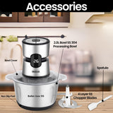 INALSA Bullet Inox SS Electric Chopper